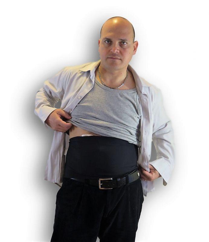 オストミー用ウエストラップ品番：GLICO-SECRET