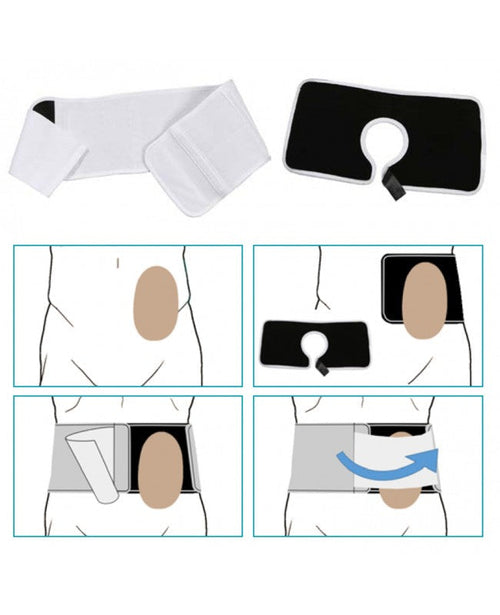 オストミーサポートベルト オリオネ Ref.3057 - 高さ27cm（10.62インチ）